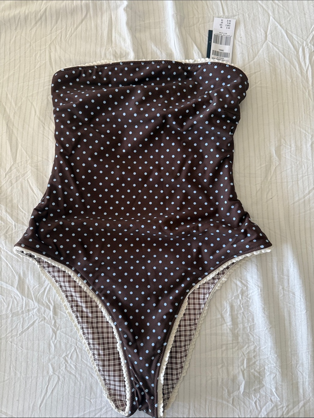 Brand new with tags Abercrombie reversible swimsuit